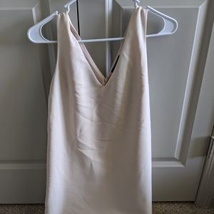 Beige Shift Dress